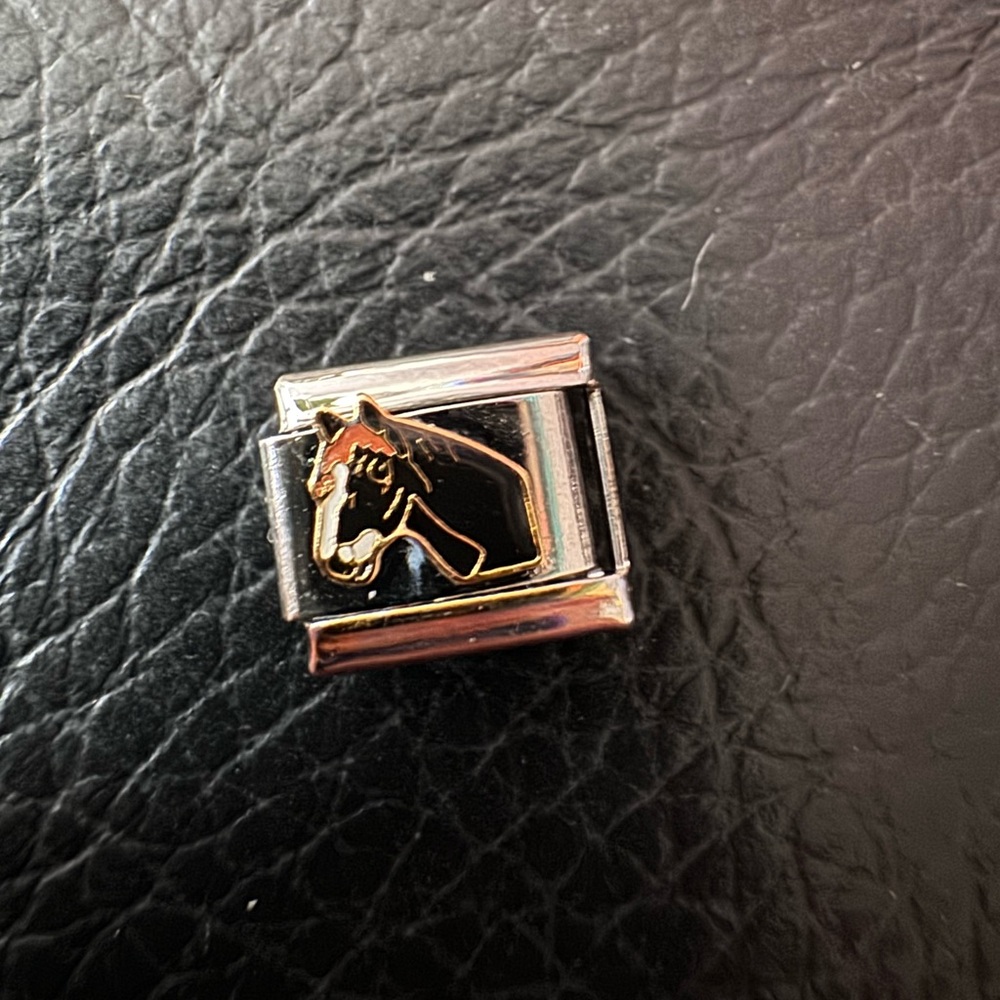 Majestic horse Italian charm